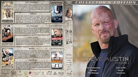 dvd cover Steve Austin Collection Volume 1