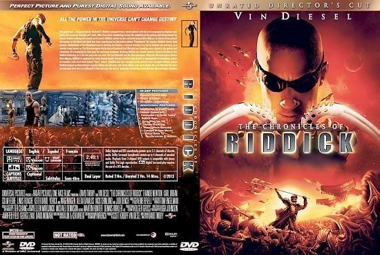 dvd cover The Chronicles Of Riddick