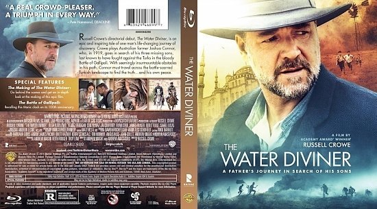 dvd cover the water diviner br