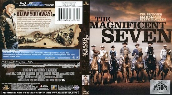 dvd cover The Magnificent Seven BR
