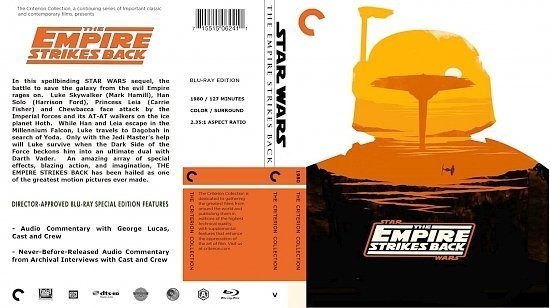 dvd cover Star Wars Empire Strikes Back The Criterion Collection