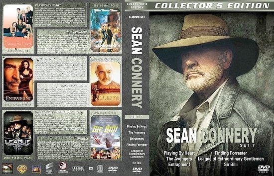 dvd cover Sean Connery Collection Set 7