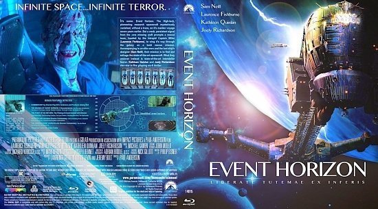 dvd cover Event horizon