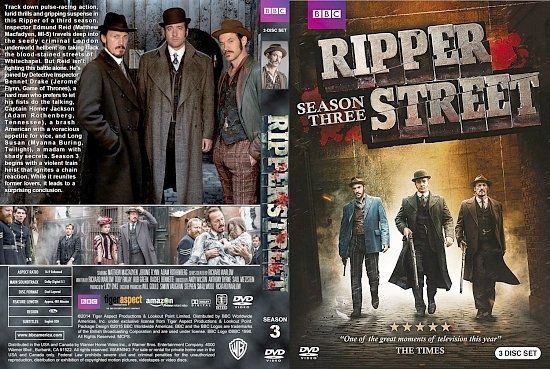 dvd cover Ripper Street S3