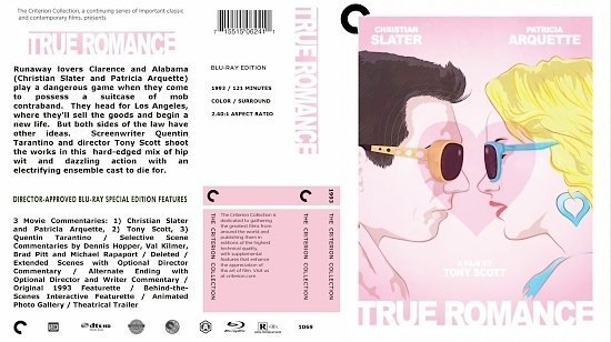 dvd cover True Romance