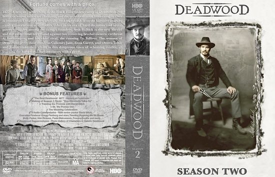 dvd cover Deadwood lg S2b