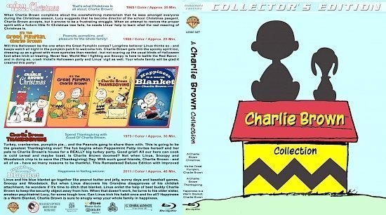 dvd cover Charlie Brown Collection version 2