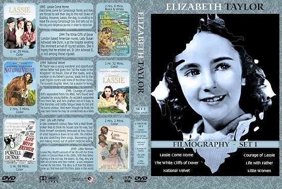 dvd cover Liz Taylor Collection