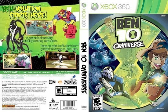 dvd cover Ben 10 Omniverse