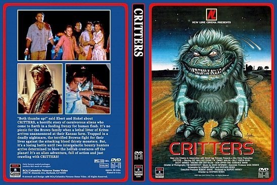 dvd cover Critters
