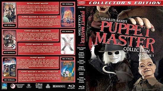 dvd cover Puppet Master Collection Volume 1