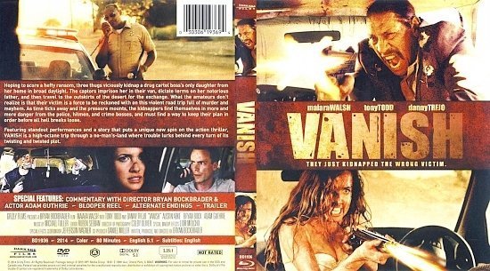 dvd cover vanish br