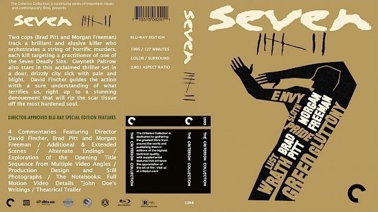 dvd cover Seven
