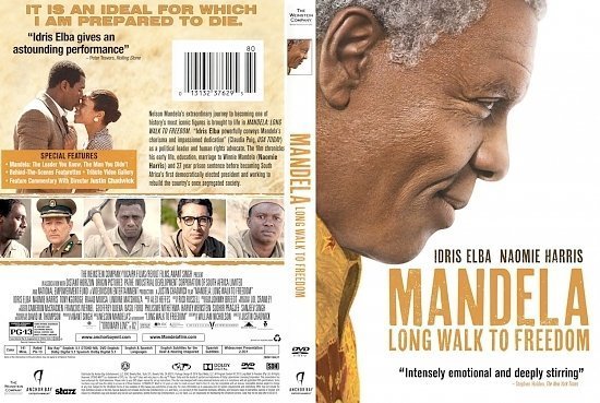 dvd cover Mandela Long Walk To Freedom Scanned