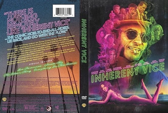 dvd cover Inherent Vice