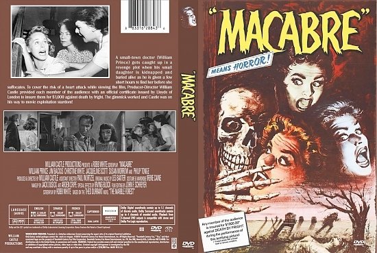 dvd cover Macabre