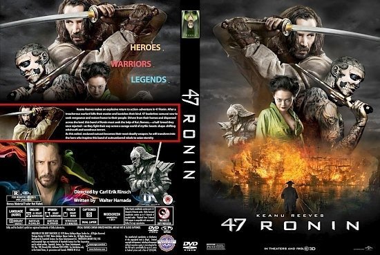 dvd cover 47 Ronin