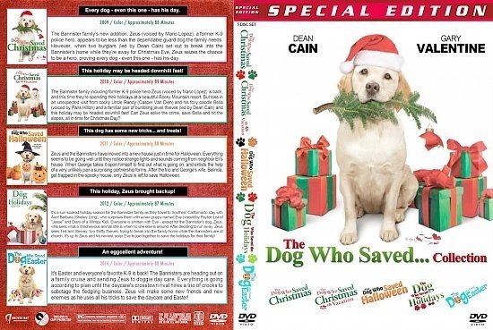 dvd cover The Dog Who Saved...Collection