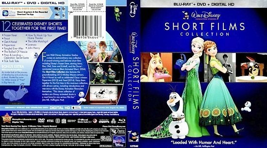 dvd cover Disney Shorts