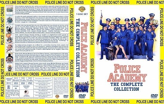 dvd cover Police Academy Collection
