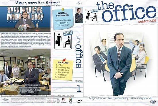 dvd cover Office S1a