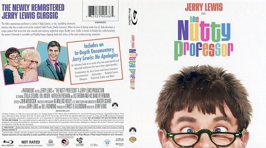 dvd cover The Nutty Professor BR