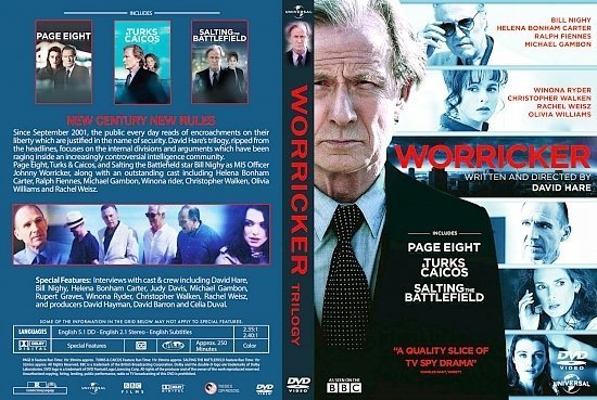dvd cover Worricker Trilogy front