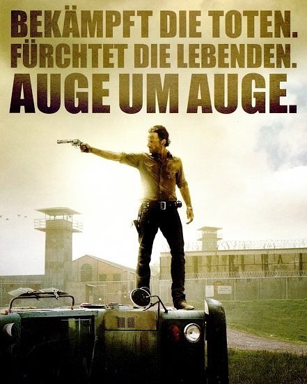 dvd cover The Walking Dead Staffel 3 Blu-Ray German
