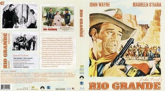 dvd cover Rio Grande BR