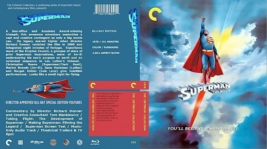dvd cover Superman