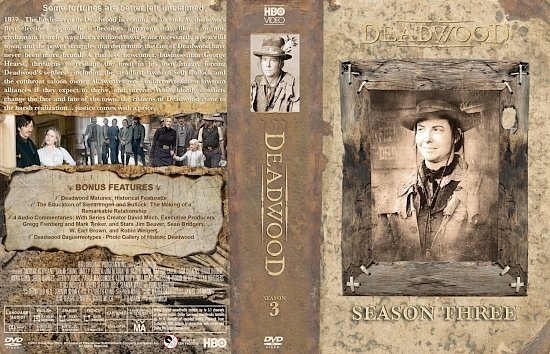 dvd cover Deadwood lg S3