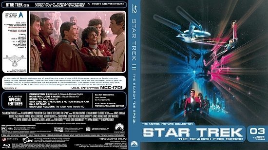 dvd cover Star Trek 03 The Search for Spock