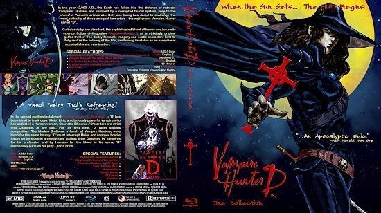 dvd cover Vampire Hunter D Collection