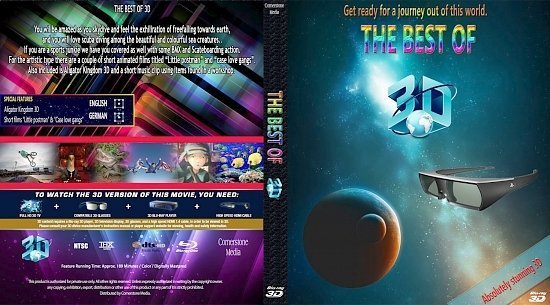 dvd cover The Best Of 3D