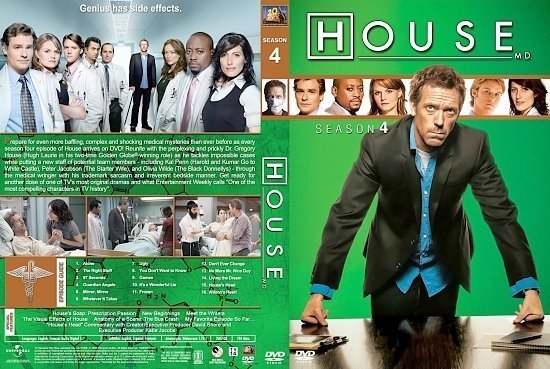 dvd cover House st S4