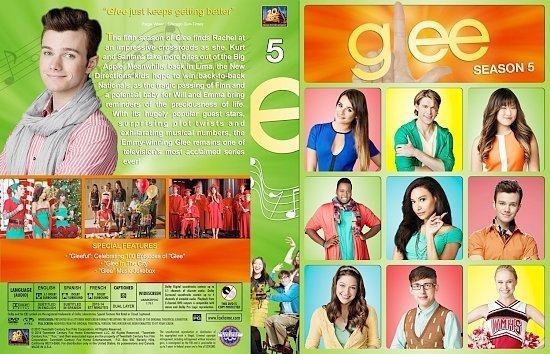 dvd cover Glee lg S5