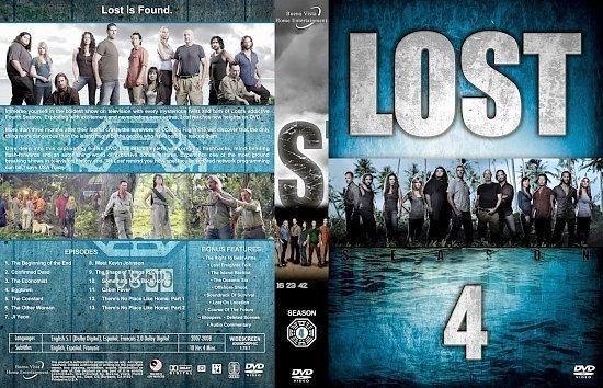 dvd cover Lost lg S4