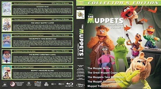 dvd cover The Muppets Collection Volume 1