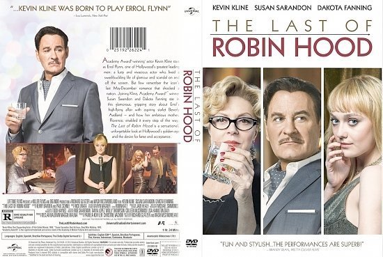 dvd cover The Last Of Robin Hood