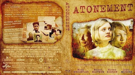 dvd cover Atonement