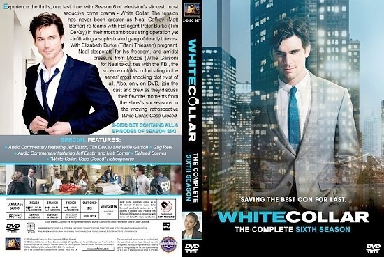 dvd cover White Collar S6