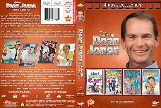 dvd cover Disney's Dean Jones Collection