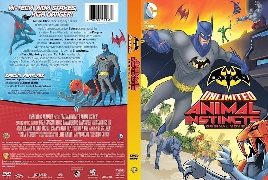 dvd cover Batman Unlimited Animal Instincts