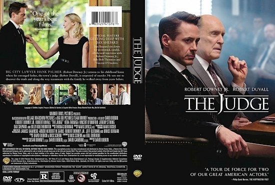 dvd cover The Judge