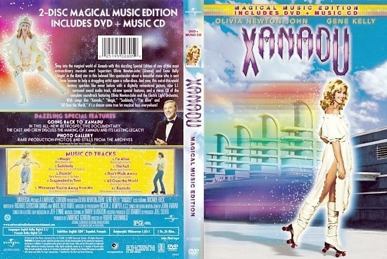 dvd cover Xanadu