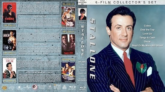 dvd cover Sylvester Stallone Collection Volume 2