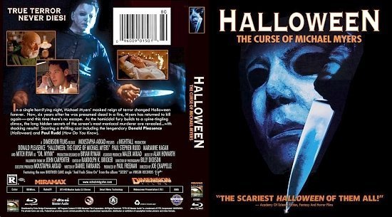 dvd cover Halloween: The Curse of Michael Myers