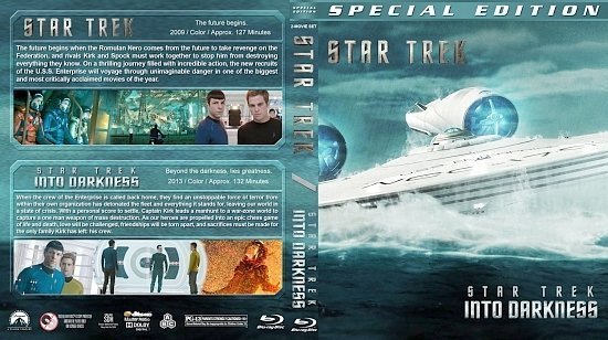 dvd cover Star Trek / Star Trek: Into Darkness Double Feature
