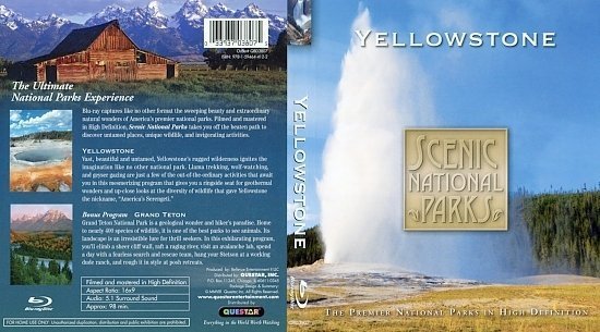 dvd cover Yellowstone BR