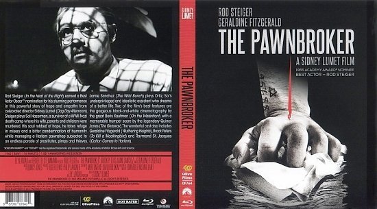 dvd cover The Pawnbroker BR